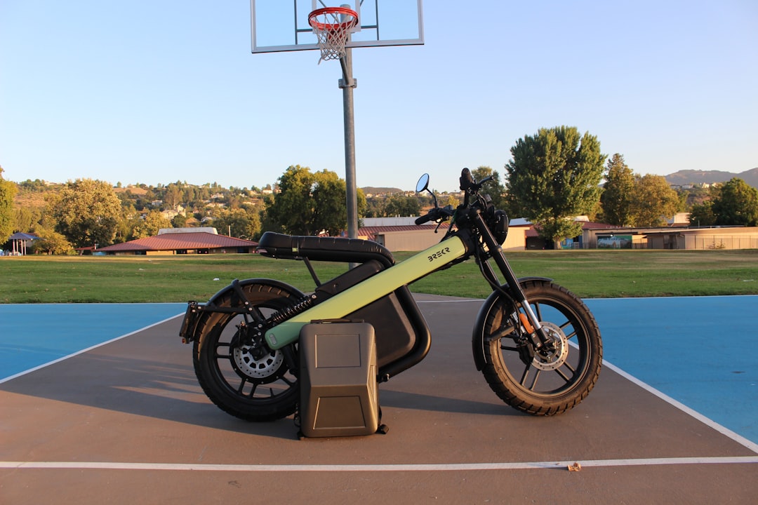 Photo Electric motorcycle