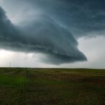 Photo extreme weather phenomena