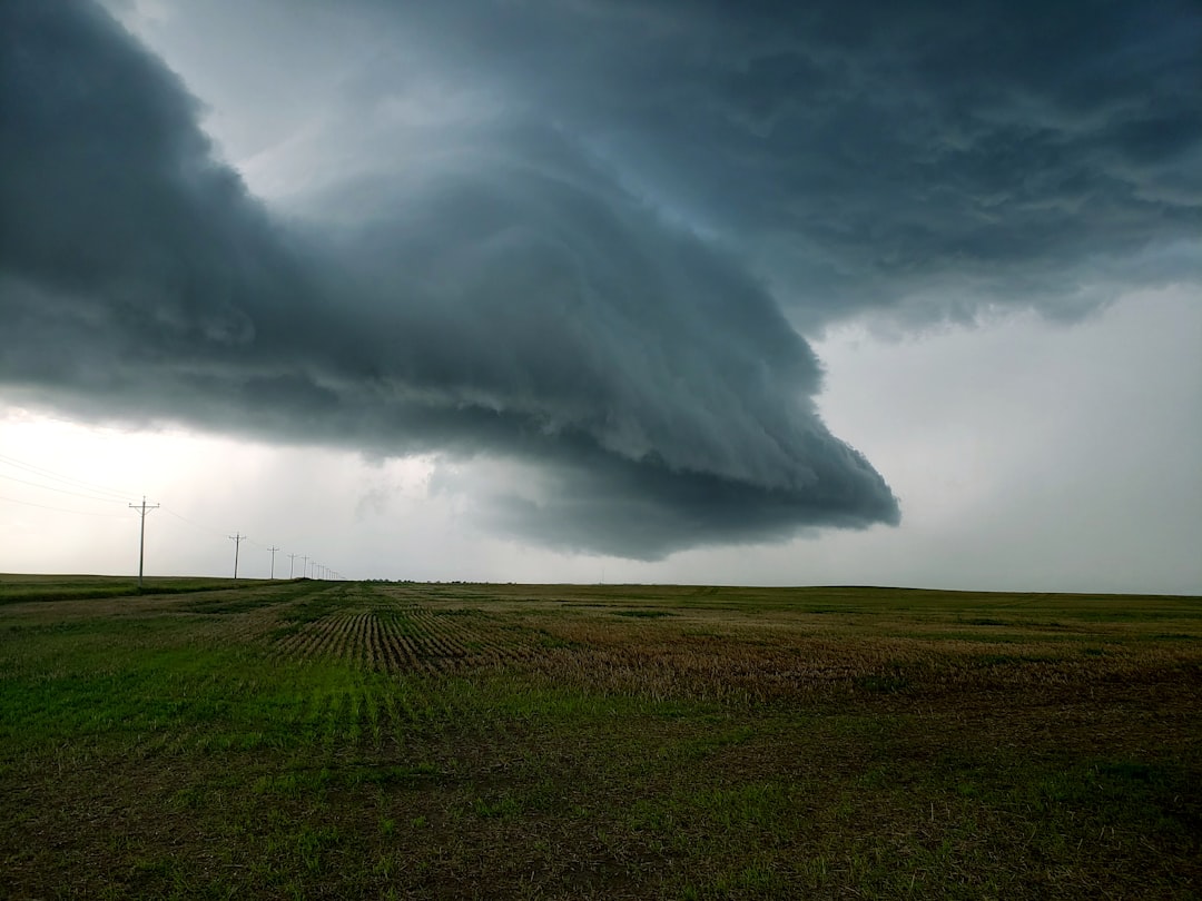 Photo extreme weather phenomena